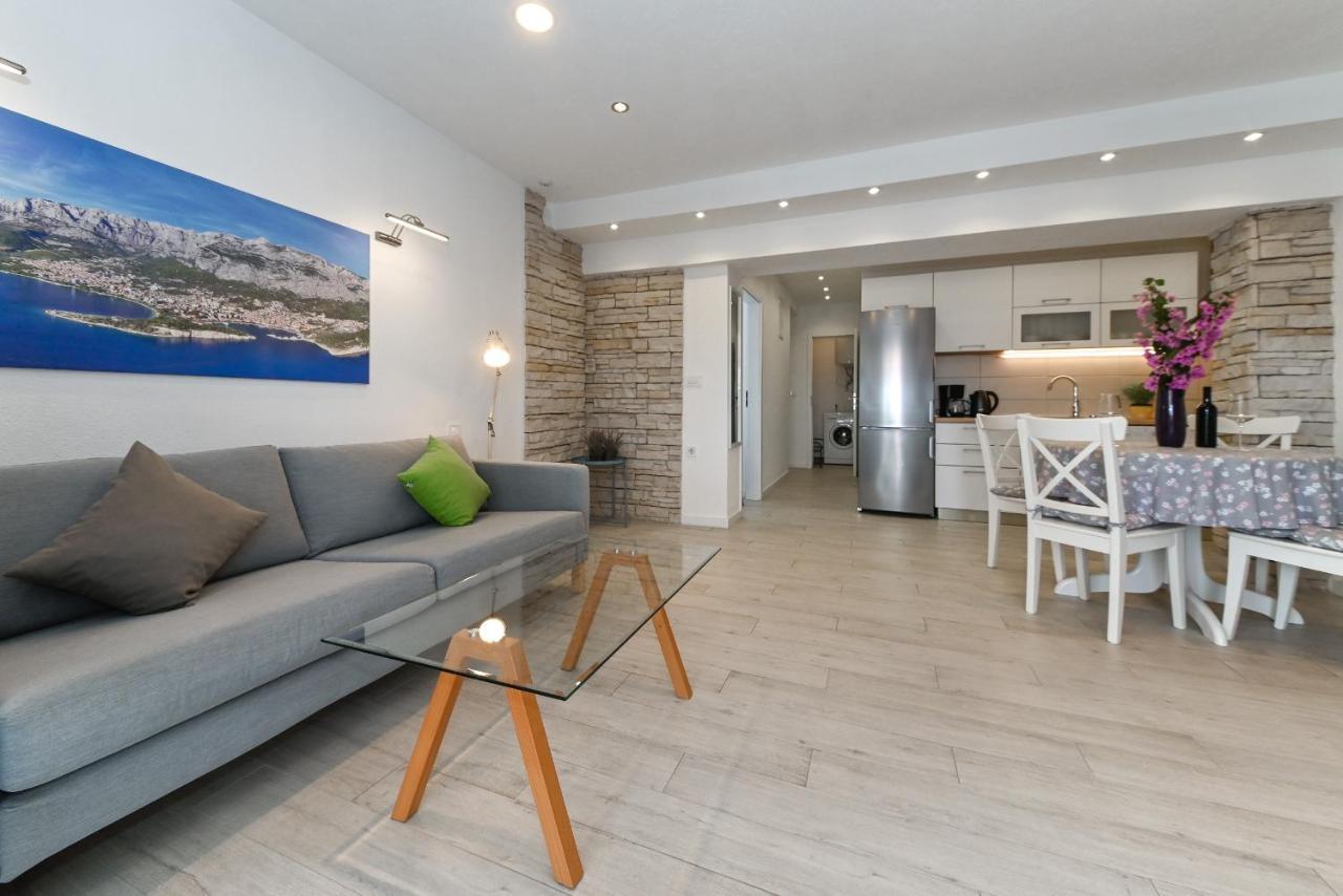 Beach Makarska Apartment Eksteriør billede